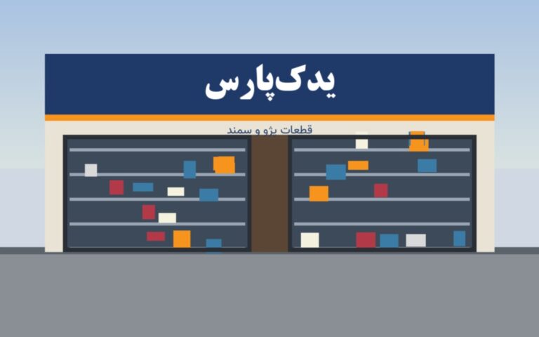 یدک‌پارس - نمای فروشگاه